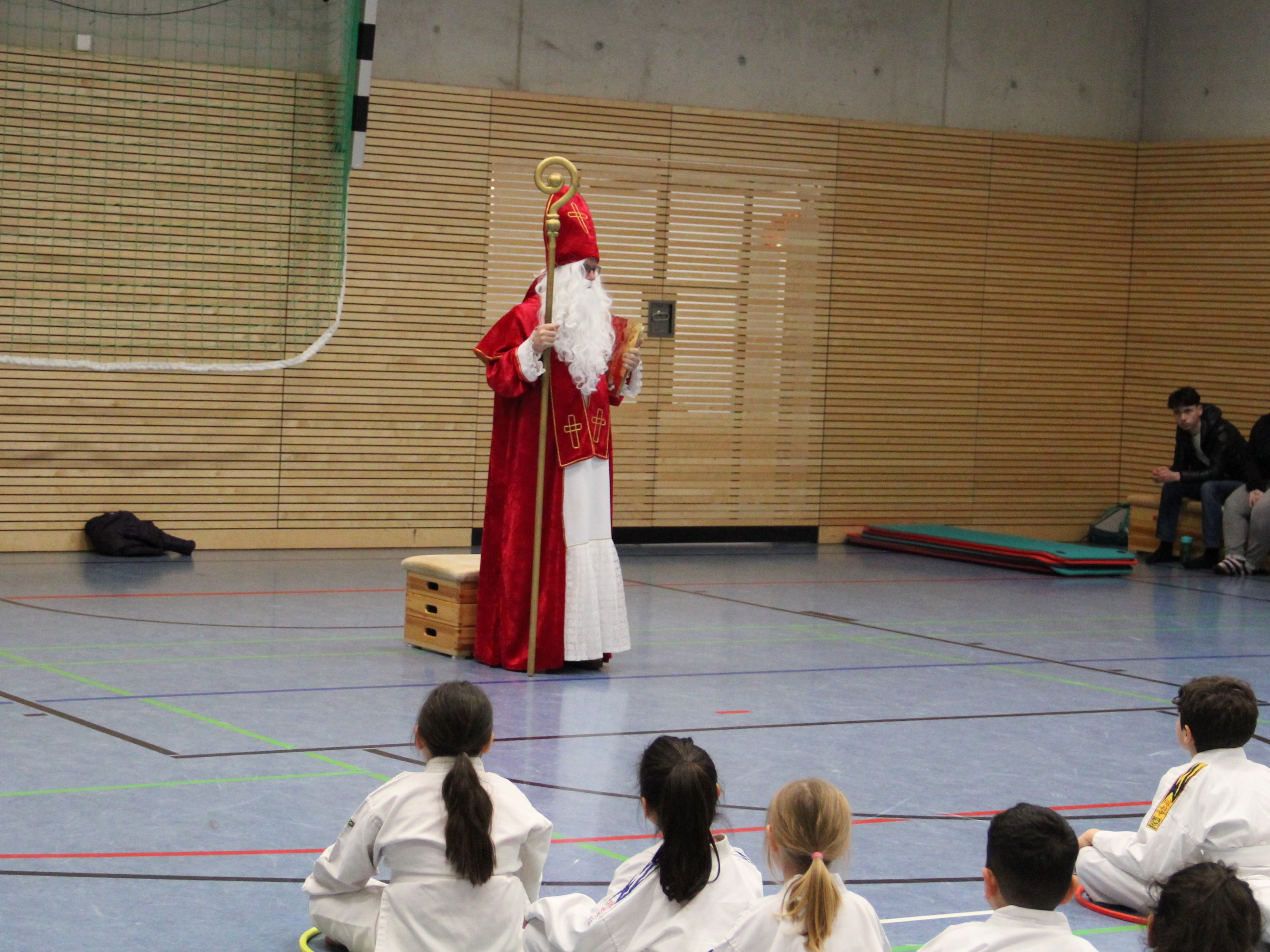 Nikolausbesuch beim Taekwondo Musado Alsdorf