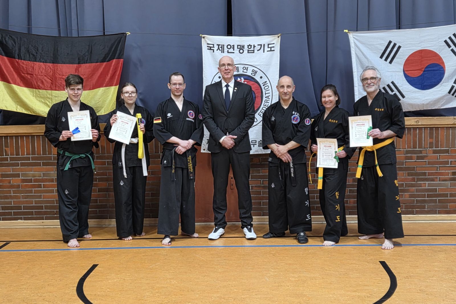 Hapkido Prüfung in Herzogenrath