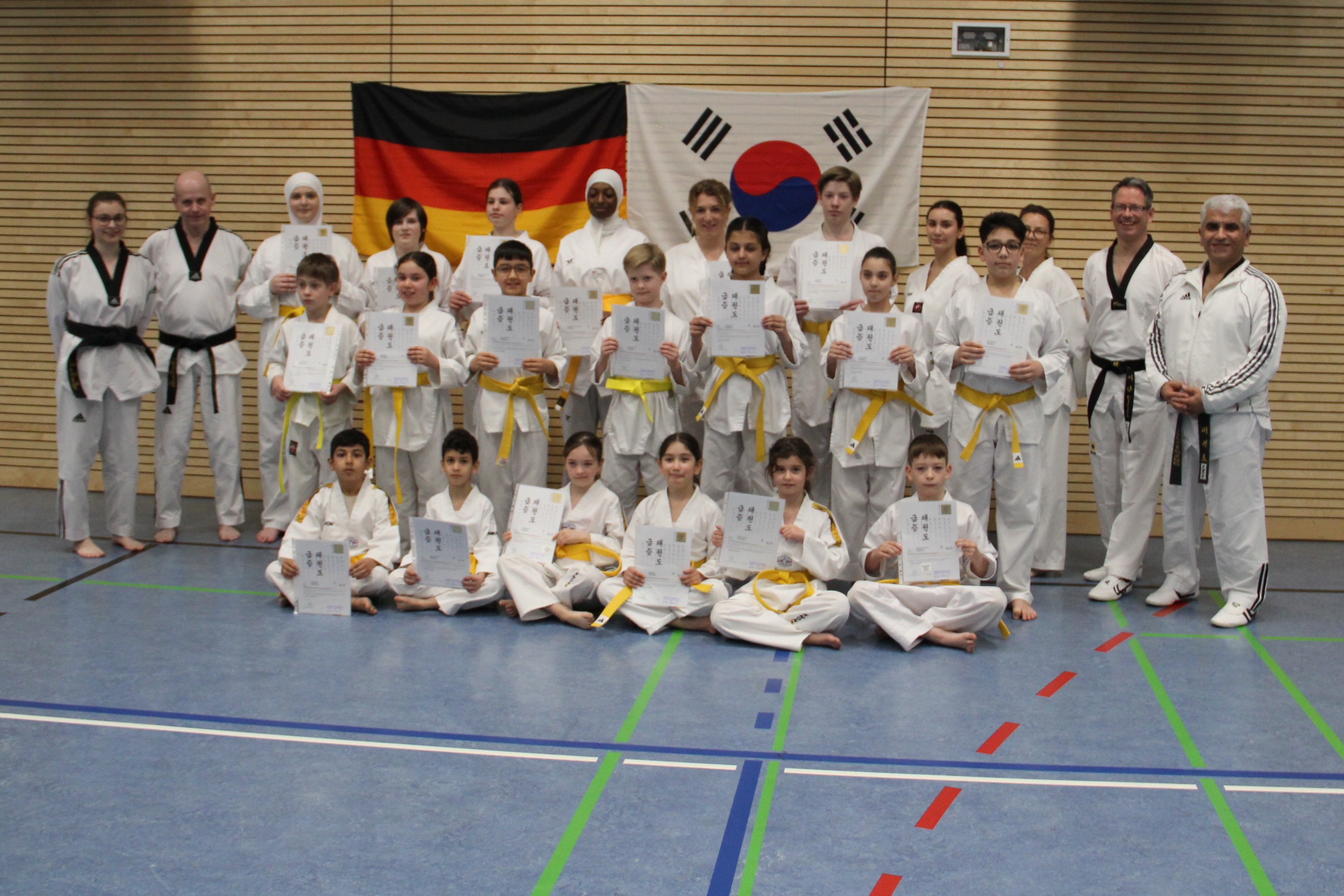 Mit guten Leistungen zum Gelbgurt