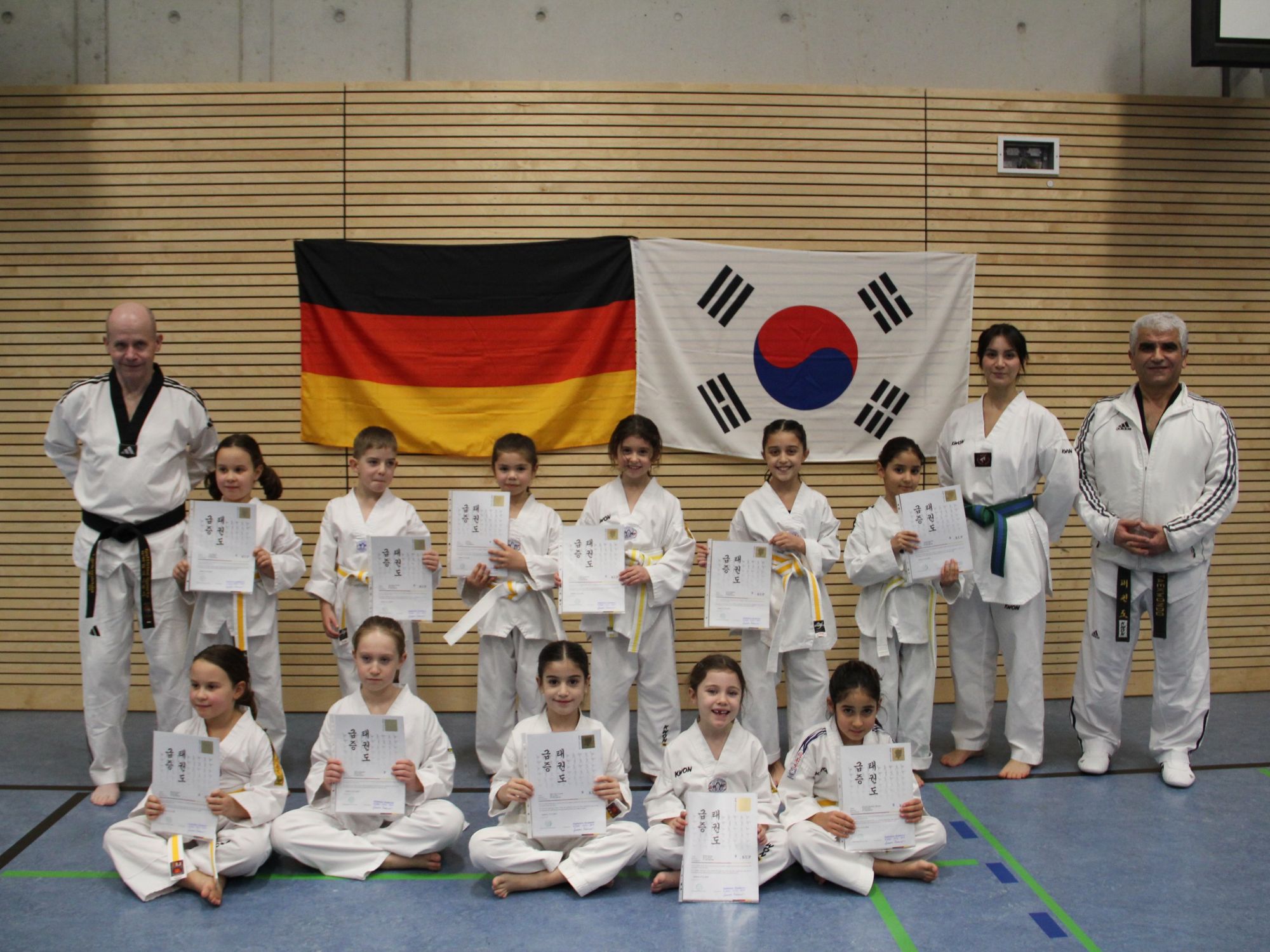 Tolle Leistungen zum Weiß-Gelbgurt